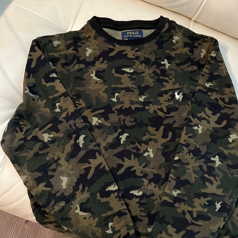 Camo Waffle shirt